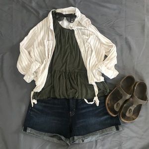 Gap Girlfriend Denim Shorts